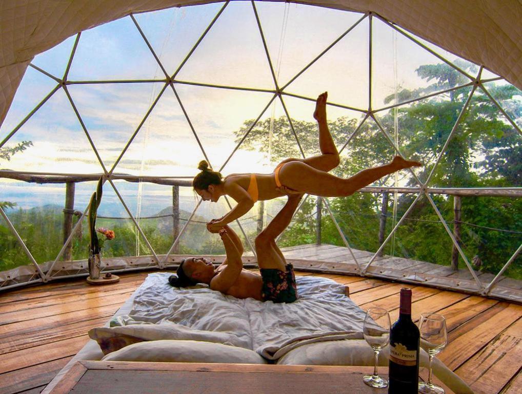 Domos Mirador Romantic Private Honeymoon Glamping Miramar Zewnętrze zdjęcie