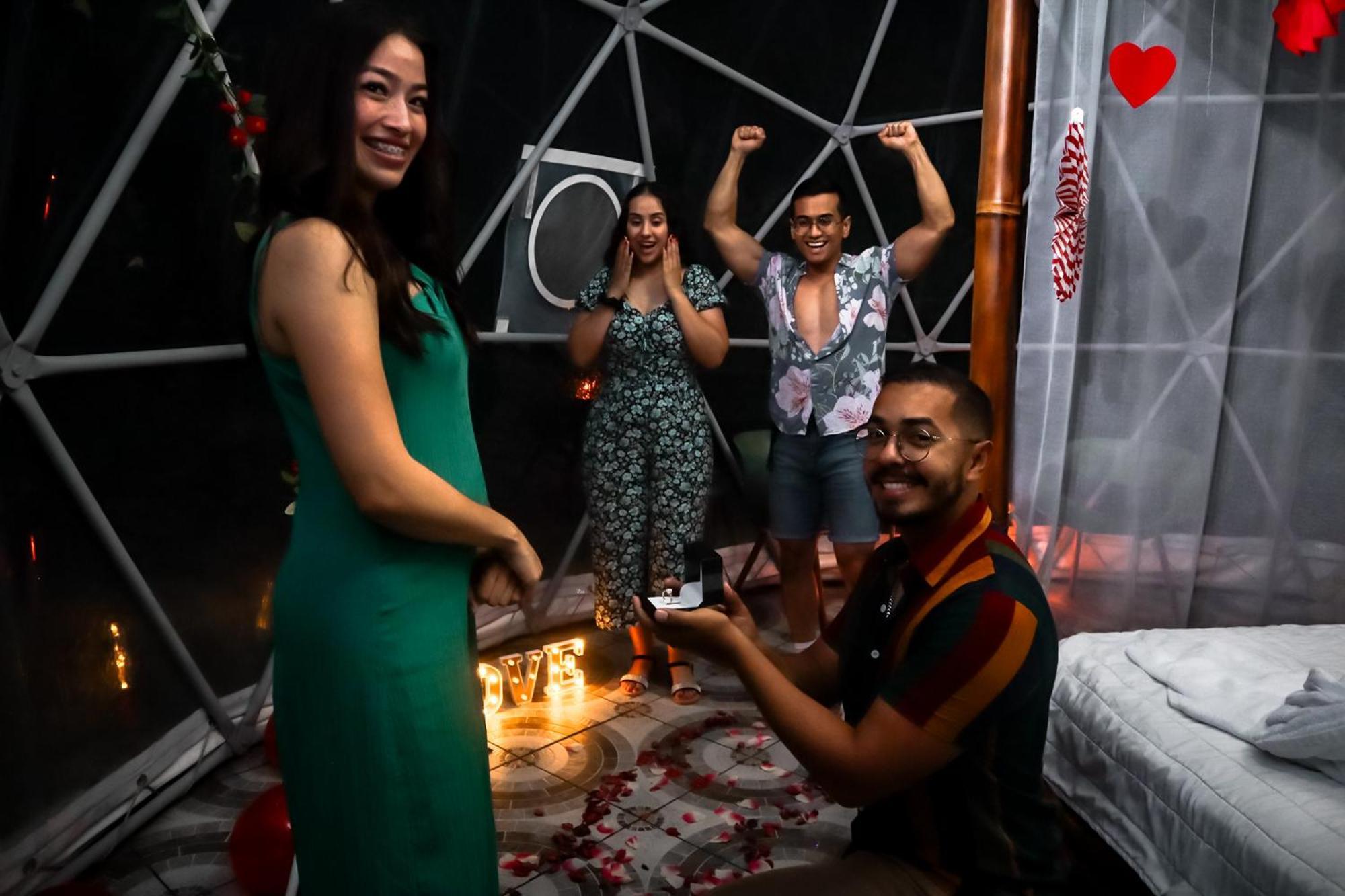 Domos Mirador Romantic Private Honeymoon Glamping Miramar Zewnętrze zdjęcie